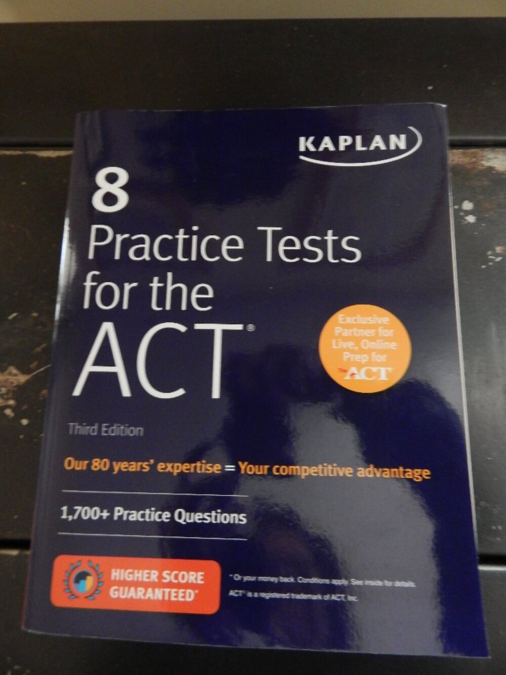 ACT 8 Practice Tests for the ACT, 3rd, most recent edition